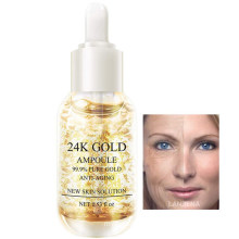 24K Gold Collagen Ampoule Lifting Serum for Moisturizing Firming Flexible